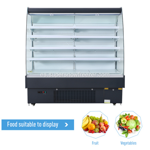 Refrigeración fresca de refrigeración vertical de refrigeración media altura abierta